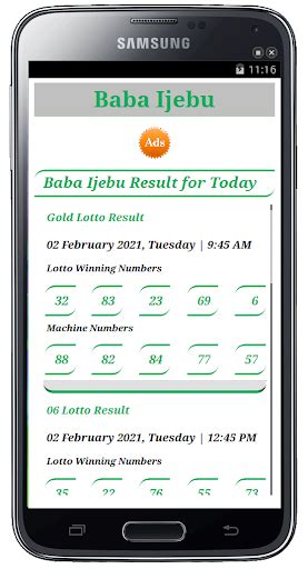 Baba Ijebu Monday Result [Monday Special] .